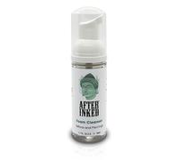 After Inked Tattoo & Piercing Aftercare Foam Cleanser - Detergente di qualità per tatuaggi, modifiche del corpo e piercing tra cui orecchio, naso e ombelico bottiglia di schiuma, 50 ml
