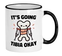 After Knee Surgery Recovery Tazza Colazione Con Manico Mug Eleganti Tazzine Da Caffè Per Tè Ufficio Casa 330Ml