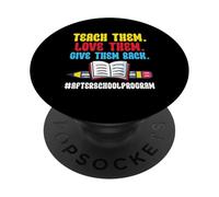 After School Squad Stuff Love Them Programma doposcuola PopSockets PopGrip Adesivo