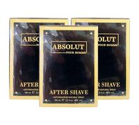 After Shave ABS Pour Homme, Profumazione Ambrata Ed Elegante Che Esprime Tutto Lo Spirito E La Passione Di Un Uomo 100ml (3 Unità)