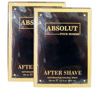 After Shave ABS Pour Homme, Profumazione Ambrata Ed Elegante Che Esprime Tutto Lo Spirito E La Passione Di Un Uomo 100ml (2 Unità)