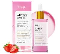 After Shave Oil,Olio Dopobarba Alla Fragola,Strawberry Vanilla After Shave Oil 90ml,Fresa Después De Un Aceite Con Acido Ialuronico E Peptidi,Donne Previene Pe-li Incarniti E La Secchezza