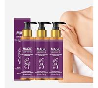After Shower Body Oil, crema rassodante per il corpo, olio doccia, trattamento rassodante della pelle con olio di mandorle dolci e camelia, pelle sensibile, sicuro, per glutei, addome cosce (3 pezzi)