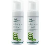 After Sun Foam 2x150 ml | Mousse Doposole Idratante con Aloe Vera Bio e Calendula | Aftersun Viso e Corpo | Texture Leggera a Rapido Assorbimento | Vegan, Senza Parabeni, Siliconi e Solfati