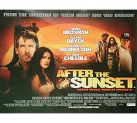 After The Sunset Poster Originale Del Film