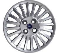 Aftermarket SERIE 4 COPRICERCHI BORCHIE COPPE RUOTA 15 GRANDE PUNTO DAL 2005 IN POI NON ORIGINALI