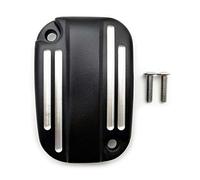 AfterMokit - Tappo serbatoio liquido per freni anteriori for Harley Davidson Electra Glide Road King Ultra Classic Ultra Limited Street Glide Road Glide Heritage Softail nero