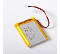 AFTERTECH 104050 2500mAh 2,5Ah 50x40x10mm CELLA POLIMERI DI LITIO LI-POLIMER LIPO 3,7v 3,7v RICARICABILE CON BMS E CONNETTORE JST PHR 02 M4C1