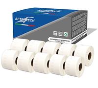 Aftertech 10x 11356 41x89mm Rotoli di Etichette adesive compatibili (300 Etichette/rotolo = 3000 totali) per Dymo LabelWriter Seiko SLP etichettatrici stampanti S0722560 10x11356