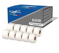 Aftertech 10x 99012 36x89mm Rotoli di Etichette adesive compatibili (260 Etichette/rotolo = 2600 totali) per Dymo LabelWriter Seiko SLP etichettatrici stampanti S0722400 10x99012