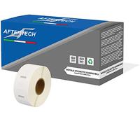 Aftertech 1x 2525 25x25mm Rotolo di Etichette adesive compatibili (750 Etichette/rotolo = 750 totali) per Dymo LabelWriter Seiko SLP etichettatrici stampanti S0929120 1x2525
