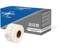 Aftertech 1x 99013 36x89mm Rotolo di Etichette SEMITRASPARENTI adesive compatibili (260 Etichette/rotolo = 260 totali) per Dymo LabelWriter Seiko SLP etichettatrici stampanti S0722410 1x99013