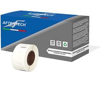 Aftertech 1x 99017 12,5x51mm Rotolo di Etichette adesive compatibili (220 Etichette/rotolo = 220 totali) per Dymo LabelWriter Seiko SLP etichettatrici stampanti S0722460 1x99017