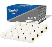 Aftertech 20x 11351 54x11mm Rotoli di Etichette FARFALLA adesive compatibili (1500 Etichette/rotolo = 30000 totali) per Dymo LabelWriter Seiko SLP etichettatrici stampanti 20x11351