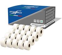 Aftertech 20x 11355 19x51mm Rotoli di Etichette adesive compatibili (500 Etichette/rotolo = 10000 totali) per Dymo LabelWriter Seiko SLP etichettatrici stampanti S0722550 20x11355