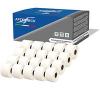 Aftertech 20x 11356 41x89mm Rotoli di Etichette adesive compatibili (300 Etichette/rotolo = 6000 totali) per Dymo LabelWriter Seiko SLP etichettatrici stampanti S0722560 20x11356