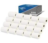 Aftertech 20x 4XL 104x159mm Rotoli di Etichette adesive compatibili (220 Etichette/rotolo = 4400 totali) per Dymo LabelWriter Seiko SLP etichettatrici stampanti S0904980 1744907 20x4XL