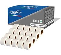 Aftertech 20x 99010 28x89mm Rotoli di Etichette adesive compatibili (130 Etichette/rotolo = 2600 totali) per Dymo LabelWriter Seiko SLP etichettatrici stampanti S0722370 20x99010