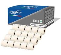 Aftertech 20x 99015 54x70mm Rotoli di Etichette adesive compatibili (320 Etichette/rotolo = 6400 totali) per Dymo LabelWriter Seiko SLP etichettatrici stampanti S0722440 20x99015