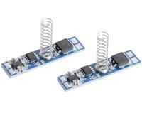 Aftertech® 2pz INTERRUTTORE DIMMER TOUCH 12V 24V 8A PER PROFILI IN ALLUMINIO E S