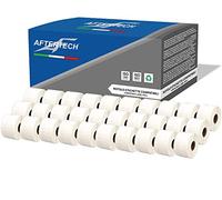 Aftertech 30x 11356 41x89mm Rotoli di Etichette adesive compatibili (300 Etichette/rotolo = 9000 totali) per Dymo LabelWriter Seiko SLP etichettatrici stampanti S0722560 30x11356
