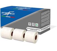 Aftertech 3x 99014 54x101mm Rotoli di Etichette adesive compatibili (220 Etichette/rotolo = 660 totali) per Dymo LabelWriter Seiko SLP etichettatrici stampanti S0722432 3x99014