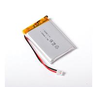 AFTERTECH 523450 1000mAh 1Ah 50x34x5,2mm CELLA POLIMERI DI LITIO LI-POLIMER LIPO 3,7v 3,7v RICARICABILE CON BMS E CONNETTORE JST PHR 02 M3D1