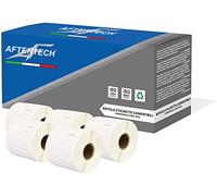Aftertech 5x 11351 54x11mm Rotoli di Etichette FARFALLA adesive compatibili (1500 Etichette/rotolo = 7500 totali) per Dymo LabelWriter Seiko SLP etichettatrici stampanti 5x11351