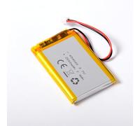 AFTERTECH 654060 2000mAh 2Ah 60x40x6,5mm CELLA POLIMERI DI LITIO LI-POLIMER LIPO 3,7v 3,7v RICARICABILE CON BMS E CONNETTORE JST PHR 02 M4B1
