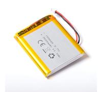 AFTERTECH 755060 3000mAh 3Ah 60x50x7,5mm CELLA POLIMERI DI LITIO LI-POLIMER LIPO 3,7v 3,7v RICARICABILE CON BMS E CONNETTORE JST PHR 02 M4M1