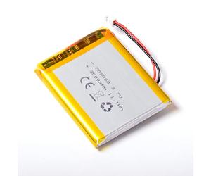 AFTERTECH 755060 3000mAh 3Ah 60x50x7,5mm CELLA POLIMERI DI LITIO LI-POLIMER LIPO 3,7v 3,7v RICARICABILE CON BMS E CONNETTORE JST PHR 02 M4M1