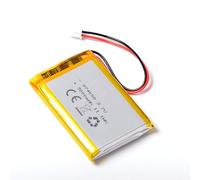 AFTERTECH 974058 3000mAh 3Ah 58x40x9,7mm CELLA POLIMERI DI LITIO LI-POLIMER LIPO 3,7v 3,7v RICARICABILE CON BMS E CONNETTORE JST PHR 02 M4F1