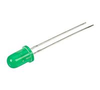 Aftertech® FOGGY 100 DIODI LED LEDS VERDI 5mm VERDE LUCE DIFFUSA + RESISTENZE A2B21.A2C48
