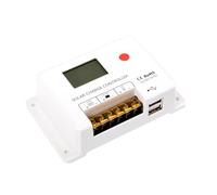 AFTERTECH Mini MPPT Caricabatterie Regolatore di carica input 8-45v Output 8-32v 10amp - Per Ricarica Batterie 12,6v o 25,2v - Connettori DC5521 per connessione con Pannelli Fotovoltaici 18v/36v M4T1