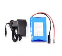 AFTERTECH Pacco Batteria Pila 12V 7000mAh 7Ah Ricaricabile al Litio 111x73x19mm 3s2p 12,6v G4E2