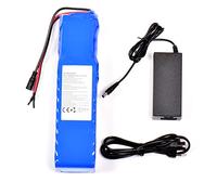 AFTERTECH PACCO BATTERIA PILA 36V 10Ah RICARICABILE AL LITIO 275x69x58mm 10000mAh 36volt 10s4p F1B3