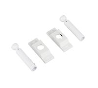 AFTERTECH Supporti Da Parete Tensionatori Bianchi Bianco Per Sospensione Bandella In Acciaio Led Strip Striscia Invisibile Linear Starline Skyline M8A2