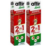 Aftir Duo Shampoo Anti-Pidocchi 2x100 ml Shampoo
