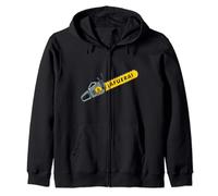 Afuera Milei Motosega Libertario ANCAP Liberty Freedom Felpa con Cappuccio