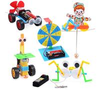 Afufu 5 Set STEM Esperimenti Scientifici, Kit Educativi di Fisica ed Elettronica, Modelli da Laboratorio e Progetti di Circuiti per dai 14 Anni