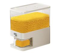 Afurl Porta riso, dispenser per cereali per la conservazione del riso | organizzatore ermetico per riso resistente all'umidità per cereali, cereali, soia, mais, riso, farina
