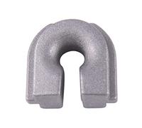 AFUSFEXP 10 Pezzi di Accessori for Occhielli for Testina di Taglio Grigio Argento Adatti for Alimentazione Rapida 400 450 375 X4750000050 28820-07340 385-070