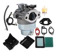 AFUSFEXP Kit Completo di carburatore e Filtro dell'Aria da 12 Pezzi for Tosaerba GCV 160, Inclusi Filtro del Carburante e componenti del Carter.