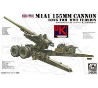 AFV Club AF35295 GB/US M1A1 155mm Cannone Lungo Tom WW2 Versione 1/35 Scala Di