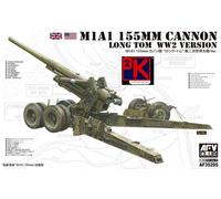 AFV Club AF35295 GB/US M1A1 155mm Cannone Lungo Tom WW2 Versione 1/35 Scala Di