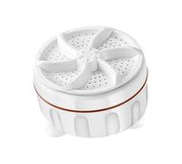 AFXGUSD Mini Lavatrice Portatile Automatica Elettrica con Funzione USB Ricaricabile per Lavaggio Abiti Intelligente Strumento Pulizia Uso Domestico Adatta a V, Svolta a Senso Unico