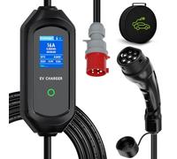 AFYEEV Tipo 2 Cavo di Ricarica 11 kW Mobile Wallbox, 5M 6-16A Trifase