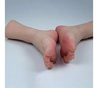 AFYH Mannequin Piede, Silicone Piedi Modello Il Modello 1: 1 del Piede Fa Una Bella Copia del Piede in Silicone TPE per Il Modello dei Piedi per la visualizzazione delle Calzature