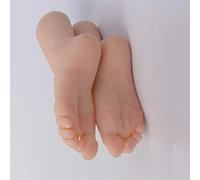 AFYH Mannequin Piede, Silicone Piedi Modello Modello del Piede con Trama realistica, Bellissimo Piedino Femmina in Silicone, per Piedi da Esposizione e da Collezione