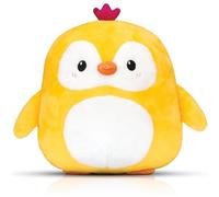 Afzonos Peluche Riscaldabile al Microonde - Pulcino con Sacchetto ai Semi e Lavanda | Caldo/Freddo per Relax Invernale | Idea Regalo Coccolosa per Bambini e Adulti